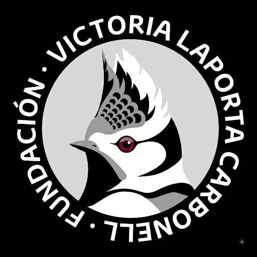 Logo blanco y negro ojo granate